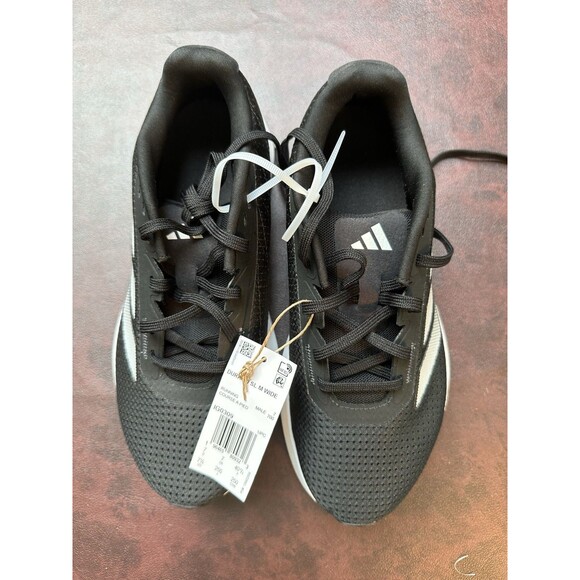 Adidas Men’s Running Shoe 7.5 Wide New Duramo SL Black White main image 4